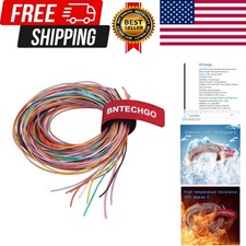 BNTECHGO 30 Gauge Silicone Wire Kit 10 Color Each 10 Ft Flexible 30 AWG Stranded