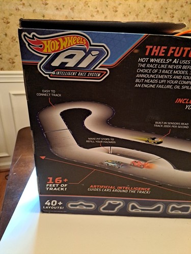 Hot Wheels AI Intelligent Street Race System 2 Smart Cars Talking Controllers - Picture 8 of 12