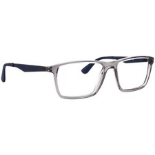 Ray-Ban Eyeglasses RB 7056 5814 Transparent Grey/Navy Square Frame 55 17 145