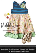 Matilda Jane Wonderful Parade Little House Jane Exclusive Dress Size 8 EUC