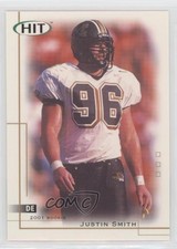 2001 SAGE Hit Justin Smith #49 10dc