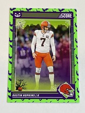 2024 Score-A-Treat Football Green Bats #69 - Dustin Hopkins - Cleveland Browns