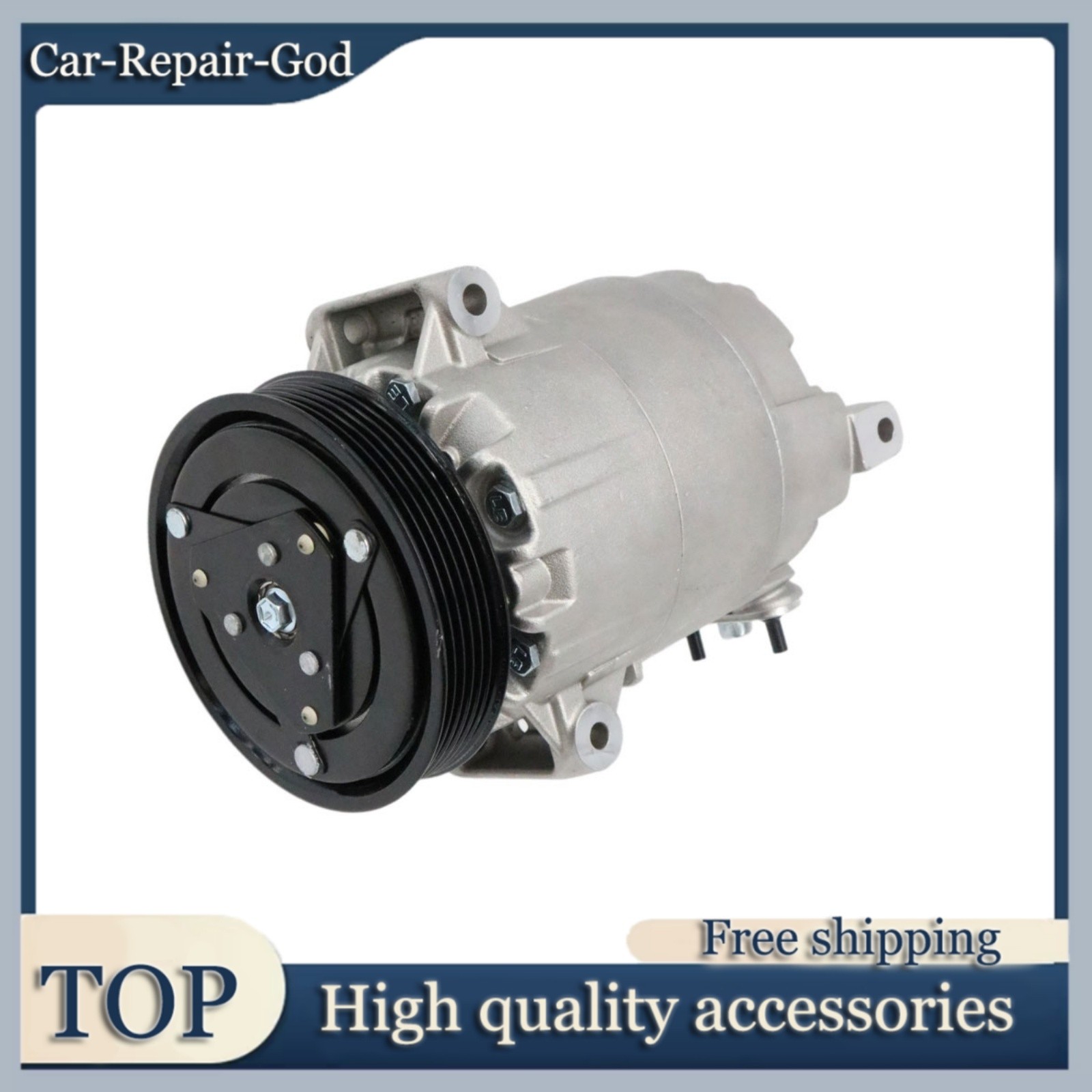 Fits Maserati GranTurismo Quattroporte 4.2L 4.7L V8 284728 AC Compressor Pump