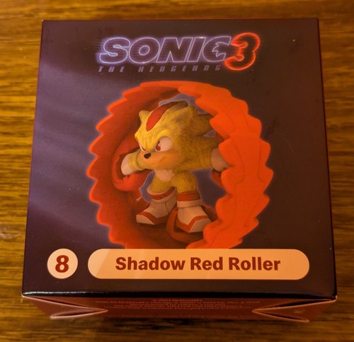 McDonald's Happy Meal Toy Sonic #8 Shadow Red Roller