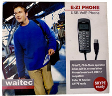 Waitec E-ZI Phone USB VoIP Computer Phone System - free online calls on computer