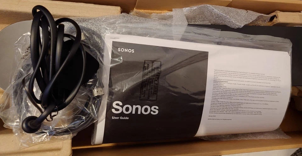 Sonos Beam Gen1 Soundbar Black, WiFi, HDMI, Voice Control - Image 3 of 3