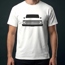 C10 Pickup 1967-1972 Front View Car Silhouette T-Shirt Unisex Graphic Tee Gift