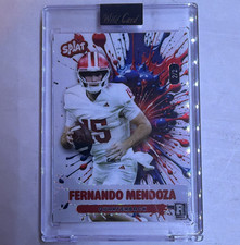Wild Card 2026 Splat Fernando Mendoza QB #SMB-NRa3-FM3 Serial 2/2