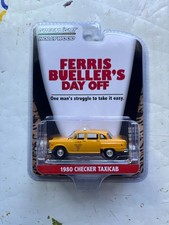 Greenlight Collectibles Hollywood Ferris Buellers Day Off  1980 Checker Taxicab