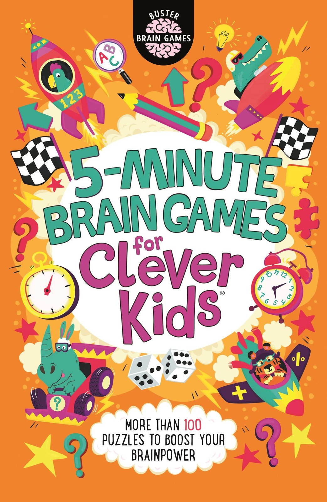 5-Minute Brain Games for Clever Kids®-Gareth Moore, Chris Dickas