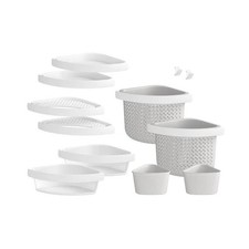 Sterling STORE 12-Piece Basket Accessory Kit - White 88038700-0