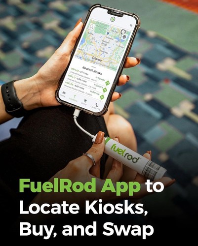FuelRod USB-C Portable Charger Kit - Pack of 2 - Includes All Cables - Picture 10 of 11