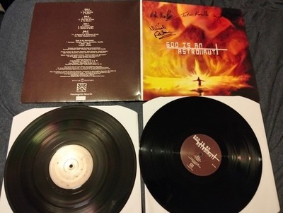 GOD IS AN ASTRONAUT SELF TITLED ALBUM VINYL NUMBERED AND SIGNED UNPLAYED