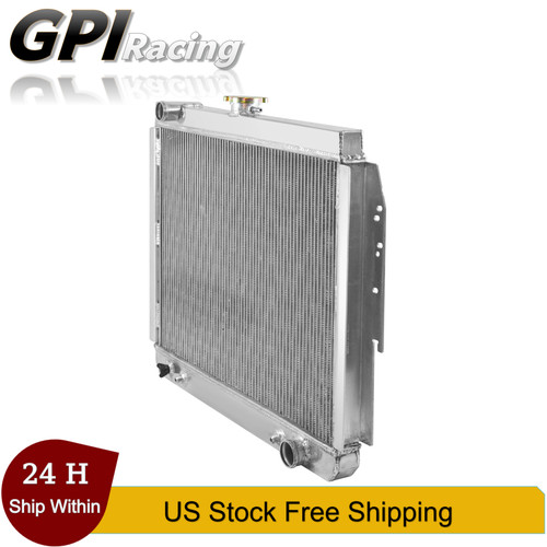 Aluminum Radiator For 79-93 Dodge D150 D250 D350 W150 W250 Ram 5.2 5.9L V8 3 Row