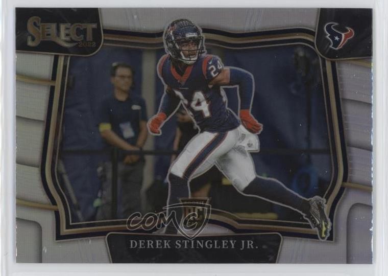 2022 Panini Select Field Level Silver Prizm Derek Stingley Jr #462 Rookie RC