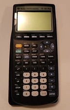 Texas Instruments TI-83 Plus Graphing Calculator w/Cover
