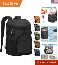 Cooler Backpack 35 Cans, Backpack Coolers Insulated Leak Proof