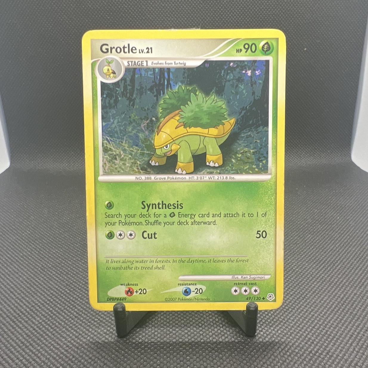 The Pokémon Company Grotle 49/130 Diamond and Pearl EN Uncommon 90HP
