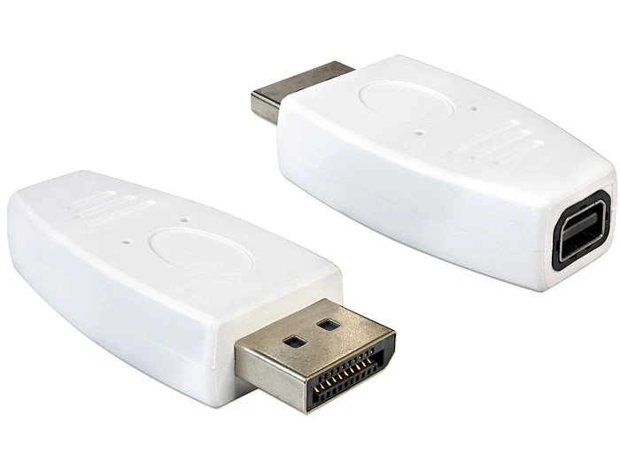 Delock Adapter Displayport 1.2 Stecker > Displayport mini Buchse - Bild 1 von 1