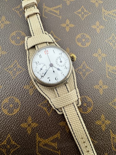 Minerva Monopusher Caliber Rare Minerva Men Swiss Made