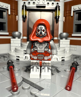 *NEW* Lego stud + Star Wars Sith Warrior Custom Minifigure 75025