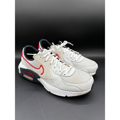 Nike Air Max Excee Light Bone University Red DZ0795-013 Mens Size 8.5 Sneaker