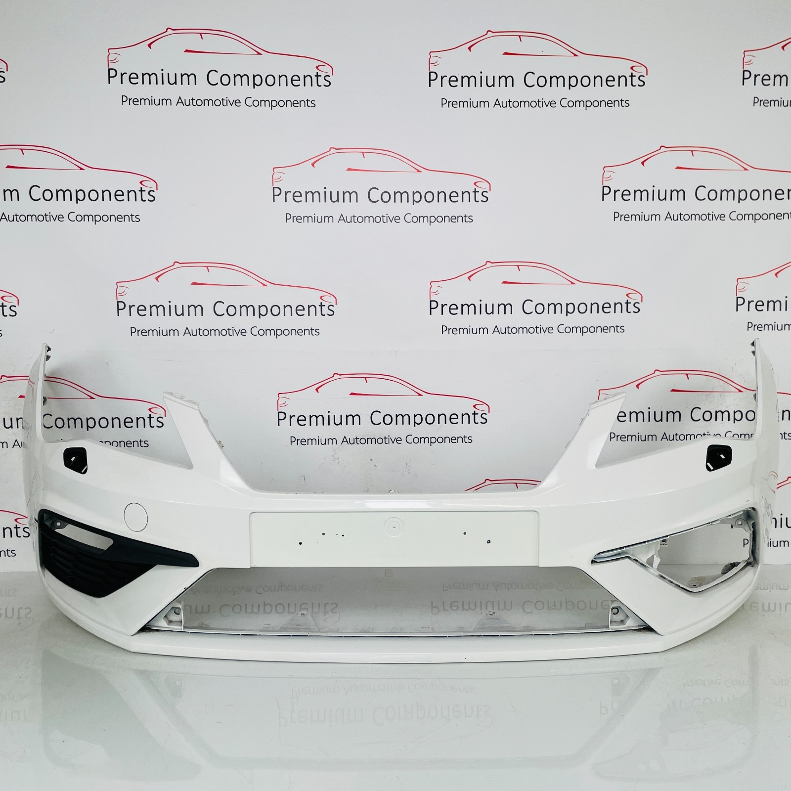 Seat Leon Front Bumper FR Facelift Genuine White 5F0807221 | 2017-2020 [AU147]