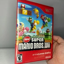 New Super Mario Bros. Wii (Nintendo Wii, 2009) CIB Complete w/Manual