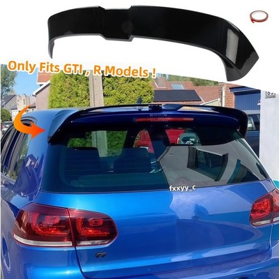 Oettinger Style Rear Spoiler Roof Roofline Wing For VW Golf GTI R MK6 2010-2013