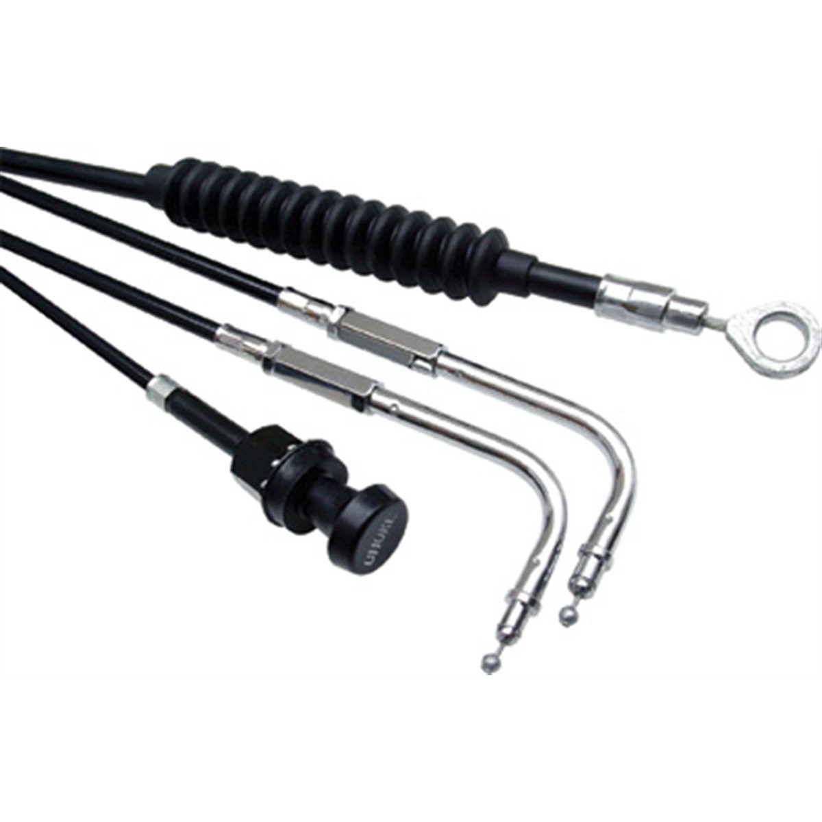 Motion Pro Cavo Choke In Vinile Nero OE 02-0161 Per Honda GL1200 Goldwing 1984-1987, Misura Originale, Nylon-lined