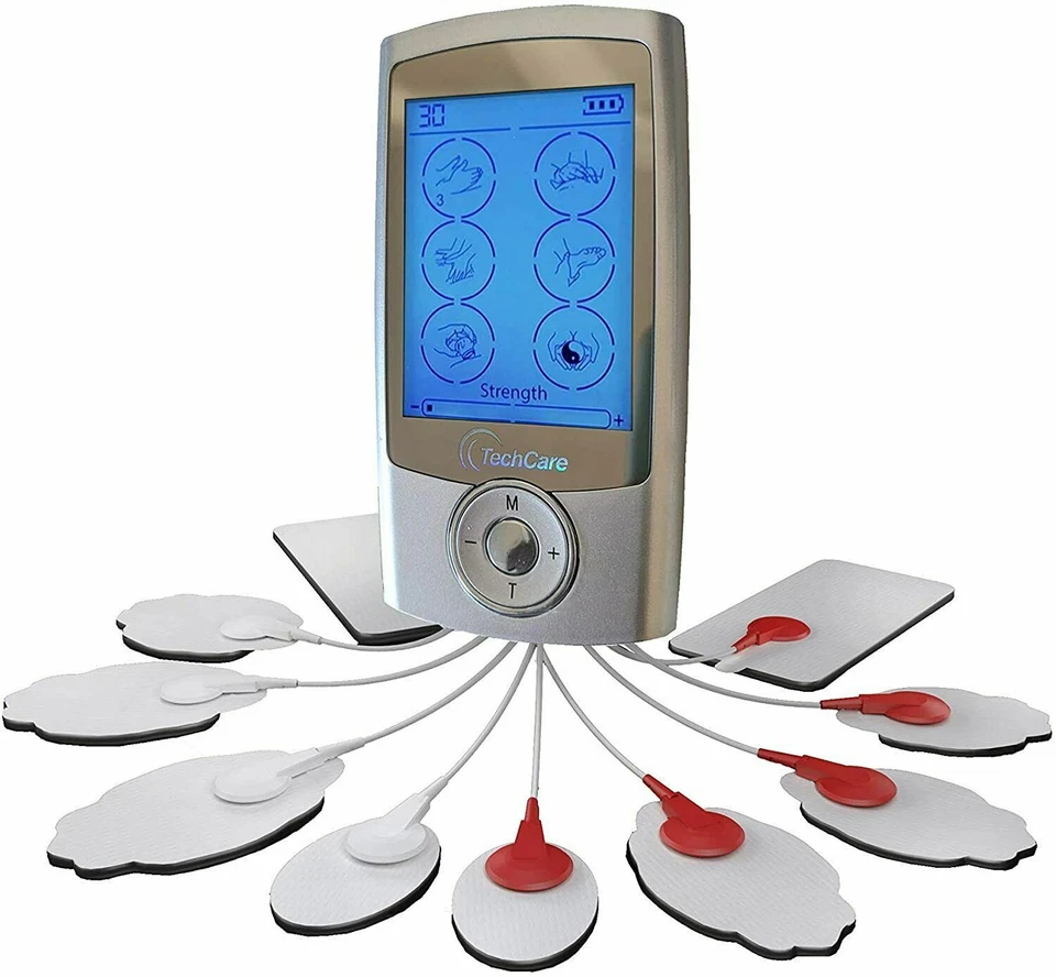 Tens Unit Electrotherapy Pulse Massager Device Rechargeable Pain Relief Machine - Image 3 of 4