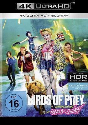 Birds of Prey - The Emancipation of Harley Quinn - 4k Ultra HD # UHD+BLU-RAY-NEU