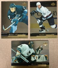 3 Vancouver Canucks 1999-00 Upper Deck Gold Reserve - Muckalt, Weekes & Holden