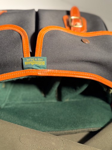 Billingham Camera Hadley Bag, Black Canvas, Made in England, Batch #82012, - Picture 8 of 24