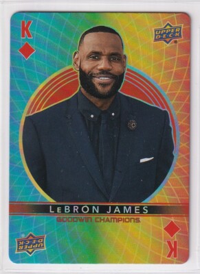 2022 Upper Deck Goodwin Champions Playing Cards #KD LeBron James