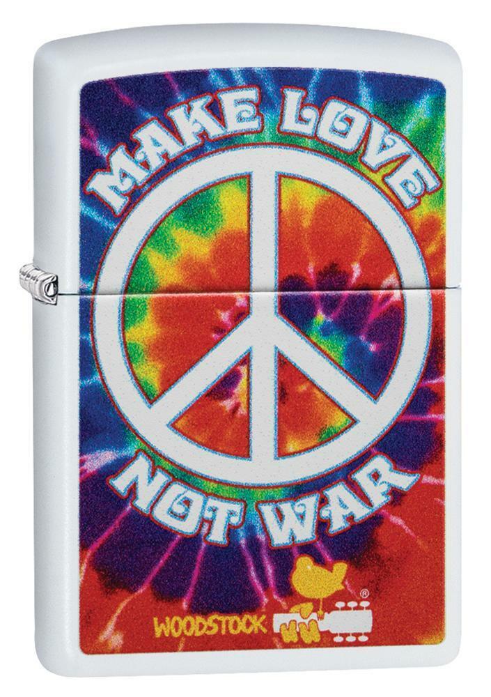 Zippo Windproof Lighter Celebrates Woodstock, Make Love Not War