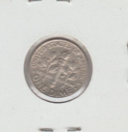 1996 D Roosevelt Dime Double D Mint Mark - Picture 5 of 5