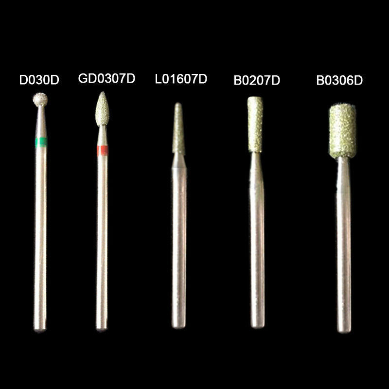 Carbide File Cuticle Salon Manicure Pedicure Clean Burr Carbide Nail