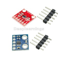 MCP4725 I2C DAC Breakout Module 12Bit Resolution Arduino Raspberry Pi Red/Blue