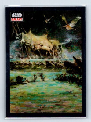 YODA 2023 Star Wars Galaxy Chrome #15 C1