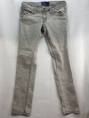 Miley Cyrus Women's Youth Jeans Size 13 Cotton Blend 5-Pocket Design