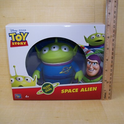Disney Pixar Thinkway Toys Alien 3体 Disney Pixar Toy Story Glow in The Dark Space Aliens Set of 3 2015