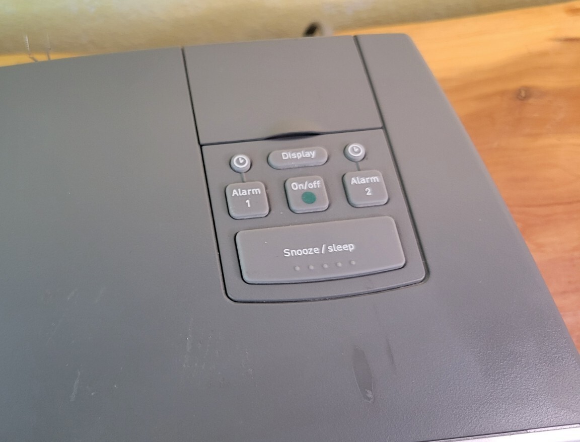 Boston Acoustics Recepter Alarm Clock Am/Fm Radio WORKS eBay