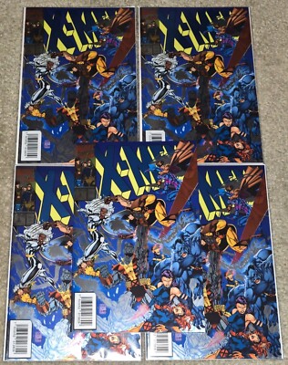 1 2024 X-men 3 NM MX NYCC 900 Foil Jim Lee Scott Williams Blue