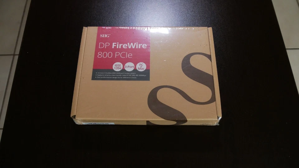 SIIG INC. NN-FW0012-S1 FIREWIRE ADAPTER PLUG-IN CARD LOW PROFILE PCI EXPRESS X1 - Image 2 of 4