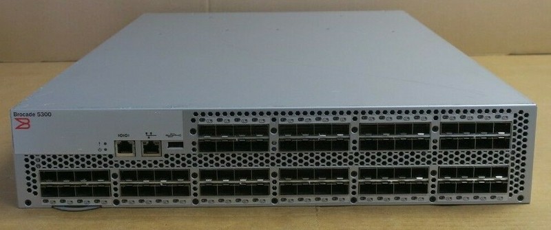 Brocade 5300 5340 80-Port Active 8Gb FC Switch NA-5340-1008 Includes Licenses