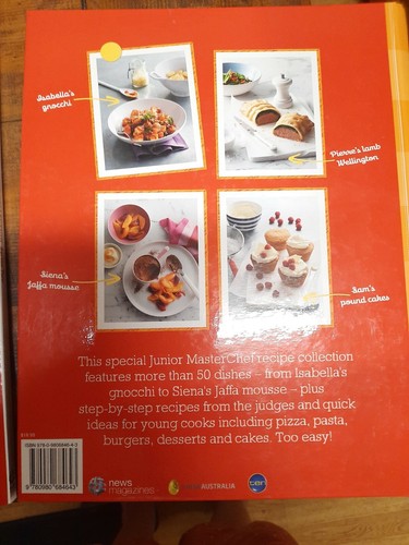 2 X Junior Australia Masterchef Books Cook Books Recipes - Picture 4 of 4