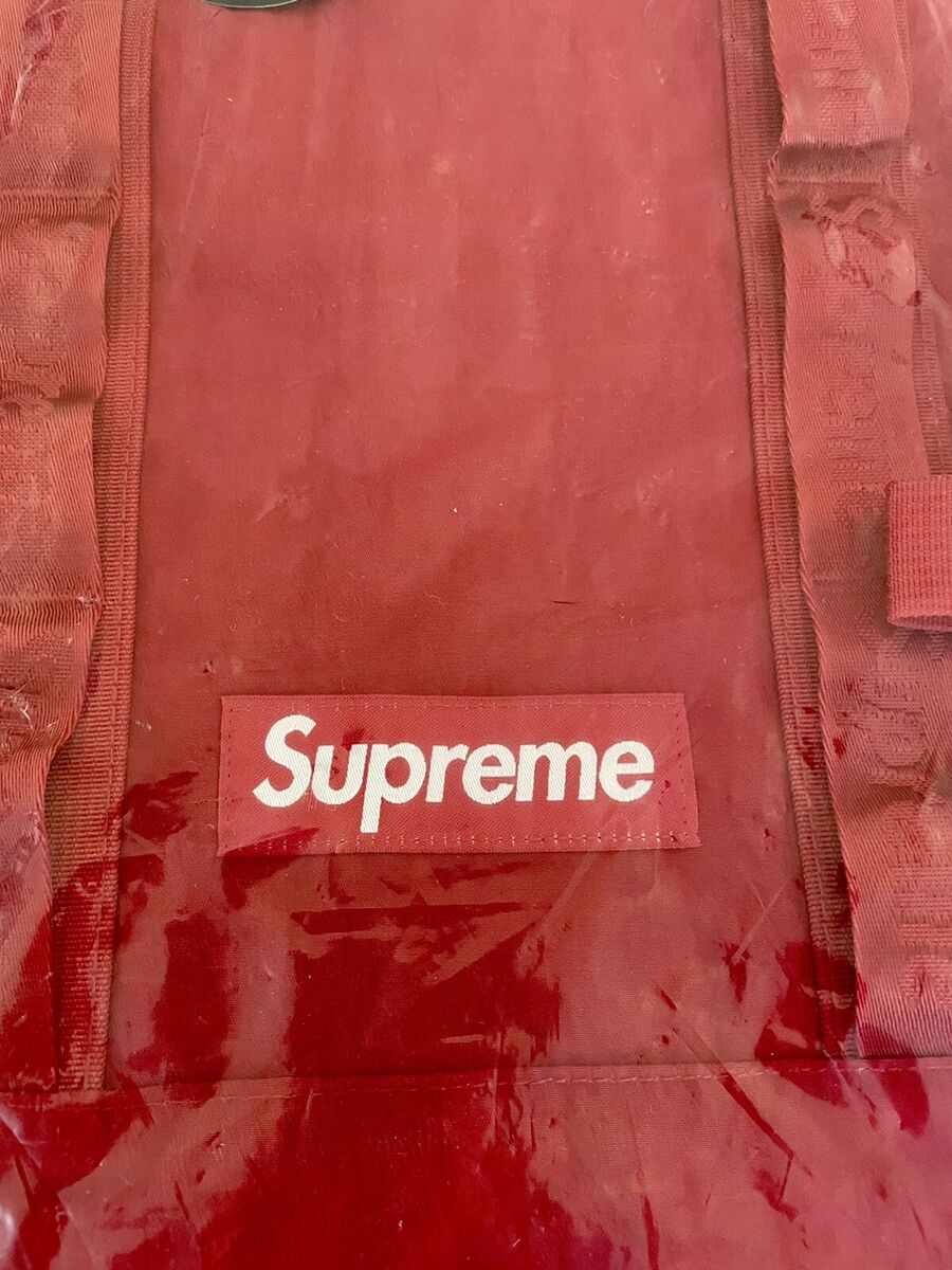SUPREME RED BACKPACK OS FW21 (100% AUTHENTIC) BRAND NEW AND SUPREME RED BACKPACK OS FW21 (100% AUTHENTIC) BRAND NEW AND