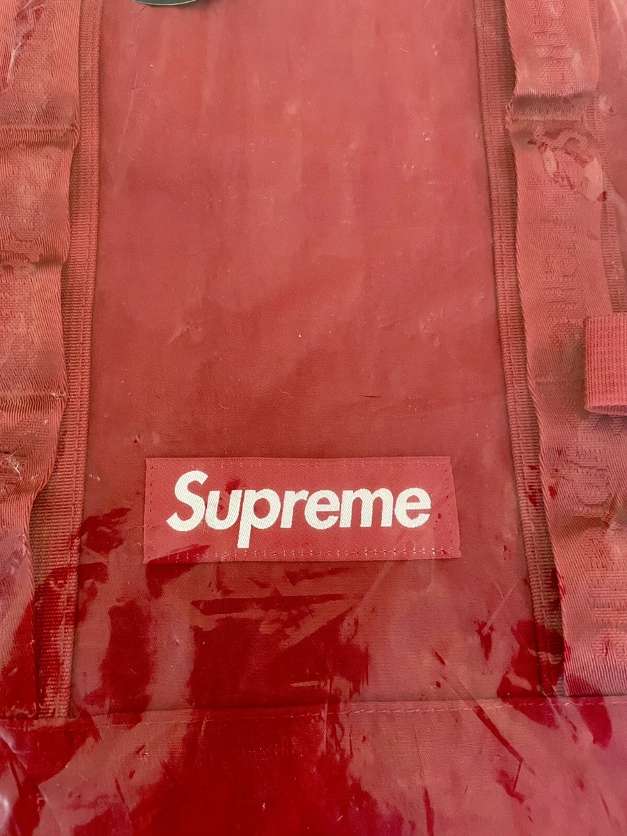 louis supreme backpack red