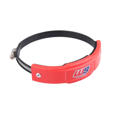 Warp 9 Universal Exhaust Slider Red